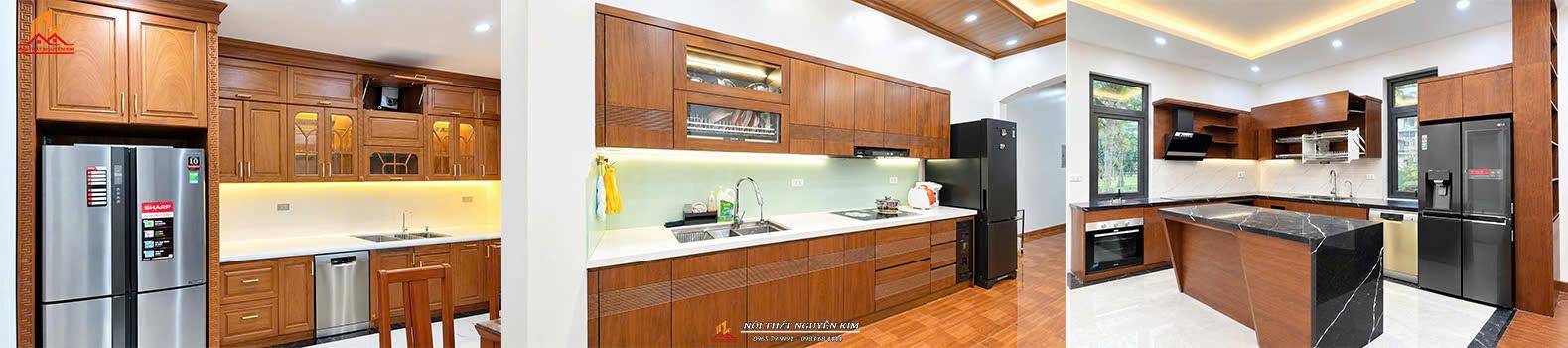 TỦ BẾP GỖ TỰ NHIÊN