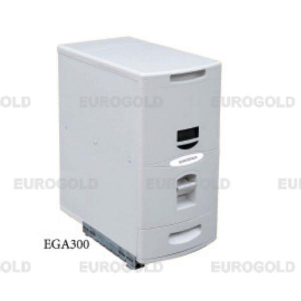 Thùng gạo âm tủ ray âm giảm chấn Eurogold EGA300