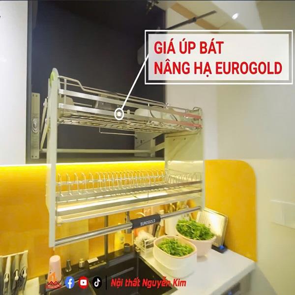 Giá bát nâng hạ nan dẹt Eurogold nhà chị Hà, Hải An, Hải Phòng