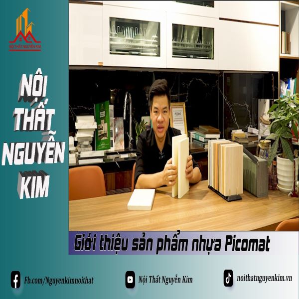 Nhựa Picomat - Ứnd dụng trong sản xuất tủ bếp, nội thất gia đình