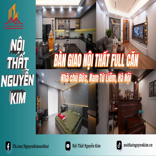 Sang trọng, hiện đại với nội thất full căn tông màu ghi lịch lãm