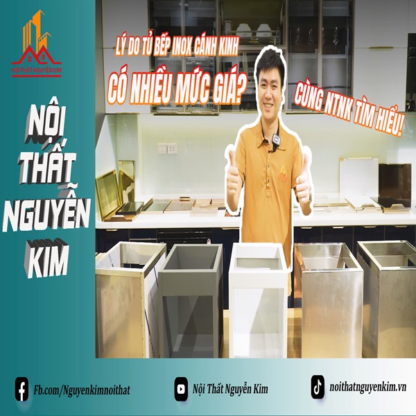 Tư vấn các chất liệu thùng tủ inox trên thị trường hiện nay tại Nội thất Nguyễn Kim